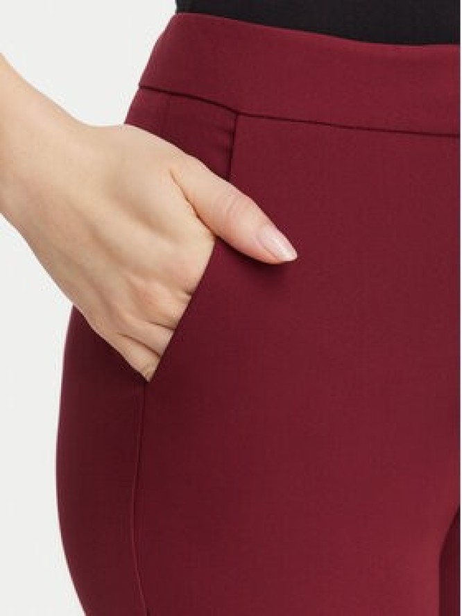 HUGO Spodnie materiałowe Hagonia-1 50539991 Czerwony ciemny Slim Fit