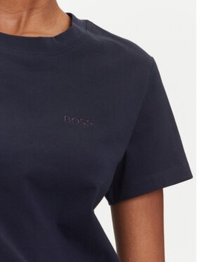 BOSS T-Shirt C_Esogo_1 50506973 Granatowy Slim Fit
