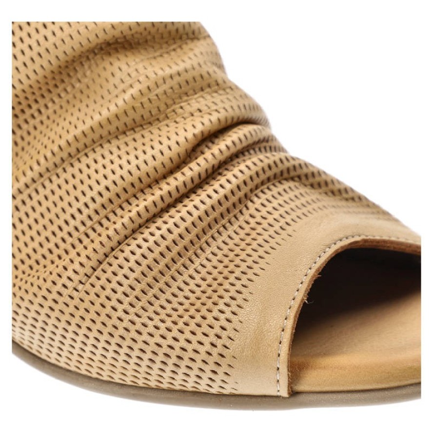 Beżowe Sandały Venezia Stylowe Buty Damskie