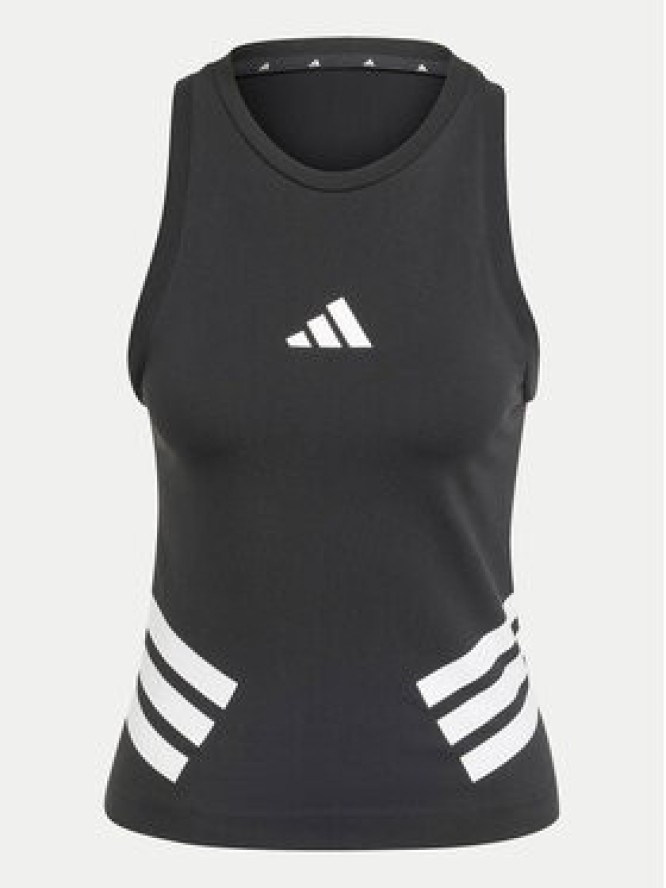 adidas Top Future Icons 3-Stripes JC5418 Czarny Slim Fit