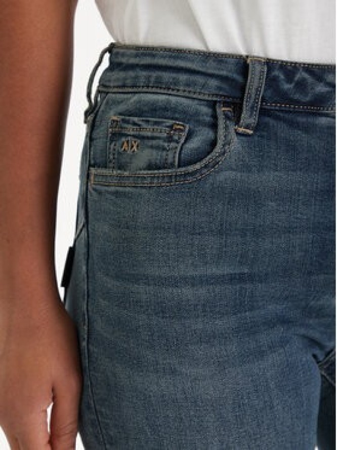 Armani Exchange Jeansy XW000129 AF10863 MB001 Niebieski Skinny Fit