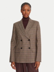 Weekend Max Mara Marynarka Giove 2525046022 Brązowy Regular Fit