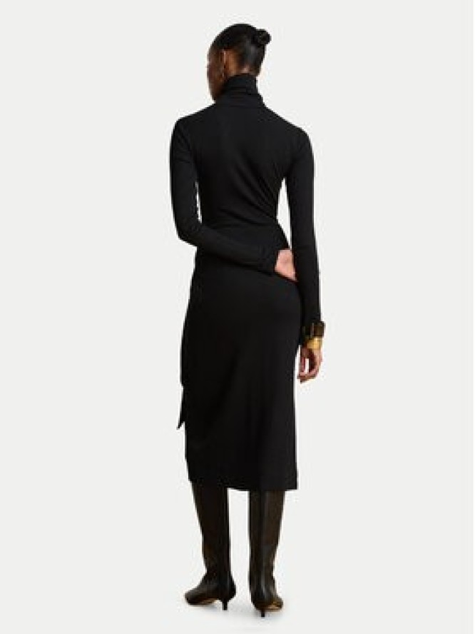LAUREN RALPH LAUREN Sukienka dzianinowa 200980028002 Czarny Slim Fit