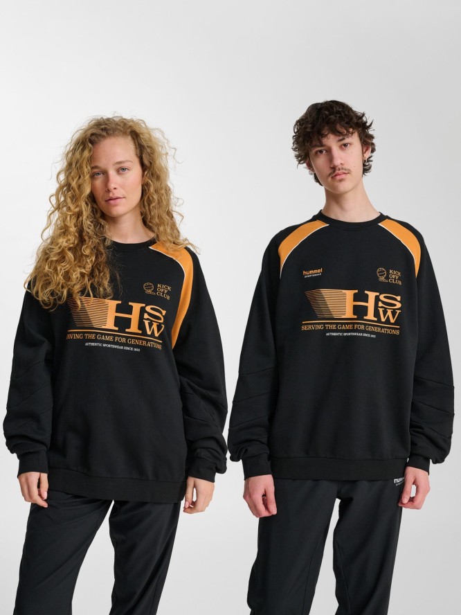 Bluza oversize Hummel Crew HSW