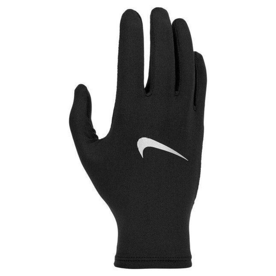 NIKE Rękawiczki do biegania Pacer Liner RG black/silver-L/XL