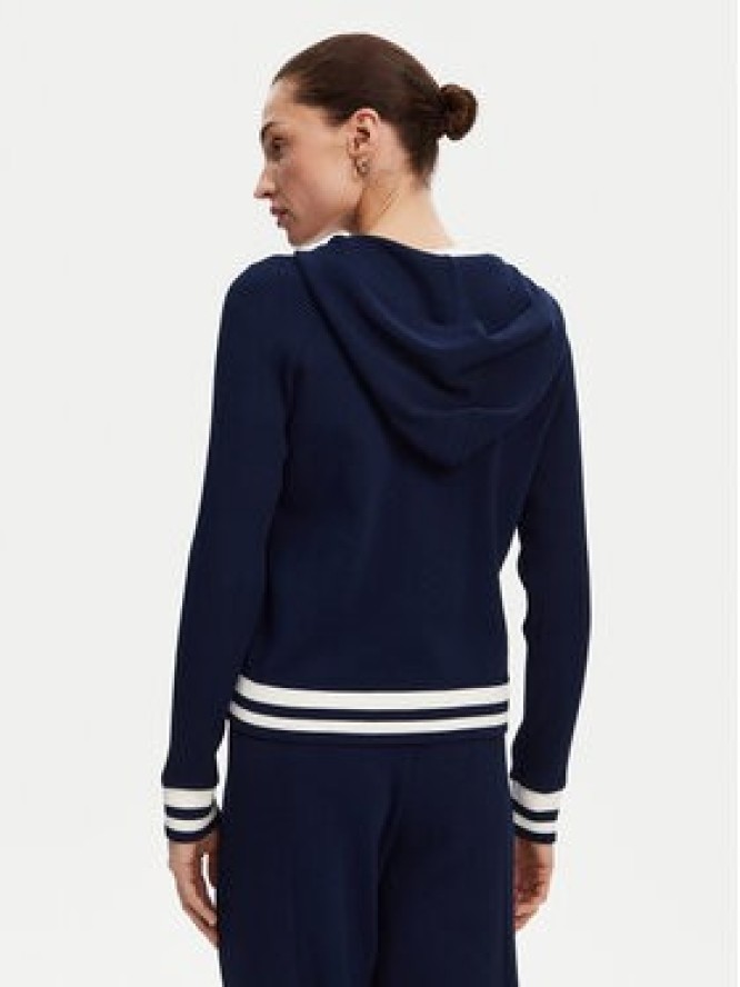 Fracomina Kardigan FJ25ST7003K41601 Granatowy Regular Fit