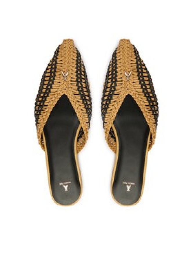 Patrizia Pepe Klapki 8Z0140/L109 Beżowy ciemny