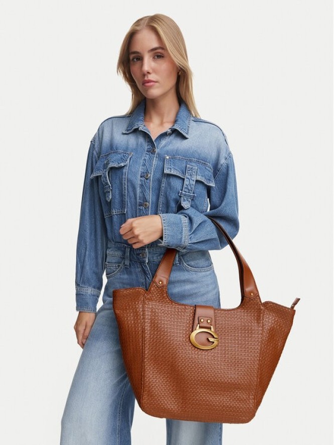 Guess Torebka Camden HWWW93 08240 Brązowy