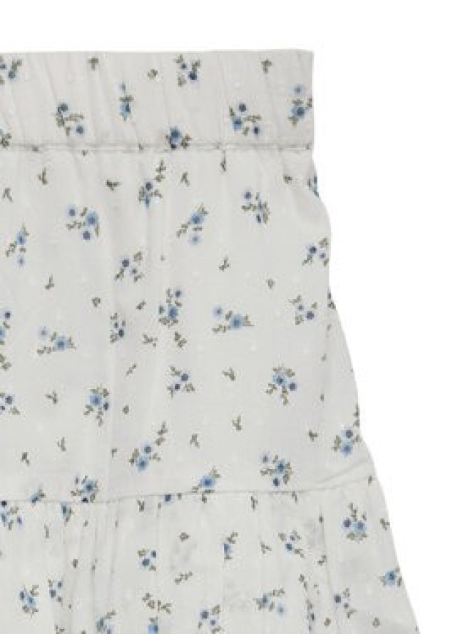 Vero Moda Spódnica mini Trine 10342736 Biały Regular Fit