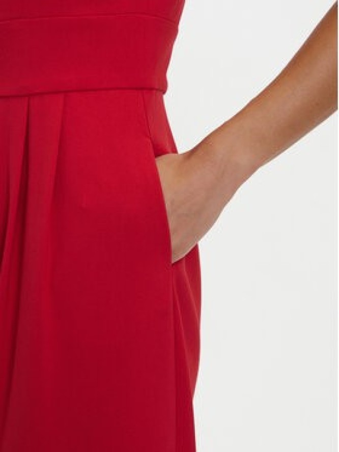 Tatuum Kombinezon Fang T2504.075 Czerwony Wide Leg