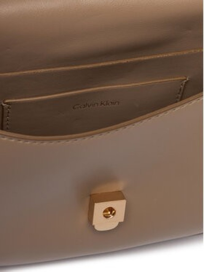 Calvin Klein Torebka Ck Flap Camera Bag LV04F3421G Beżowy