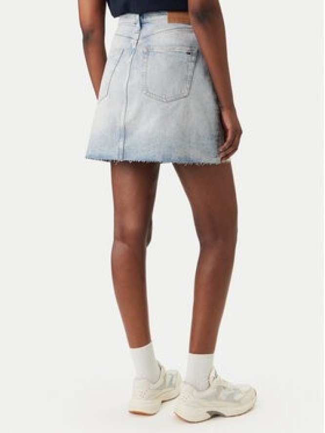 Tommy Jeans Spódnica jeansowa DW0DW22716 Błękitny Mom Fit