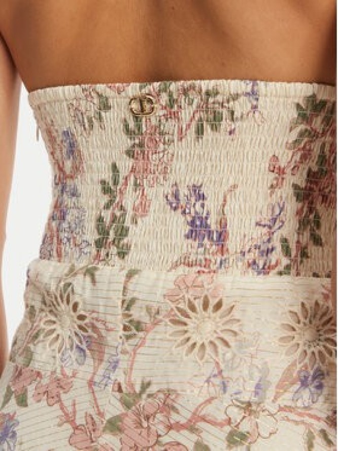 TWINSET Sukienka letnia 251TT2151 Kolorowy Regular Fit