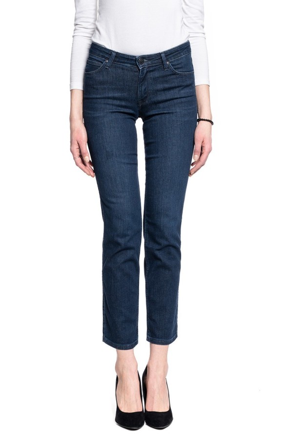 SPODNIE DAMSKIE LEE MARION STRAIGHT DARK TRUXEL L301MEHP 112105855