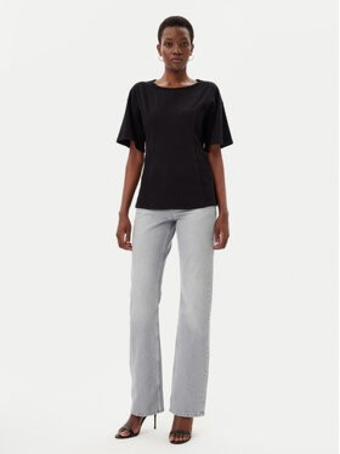 Liu Jo T-Shirt TA5108 JS003 Czarny Regular Fit