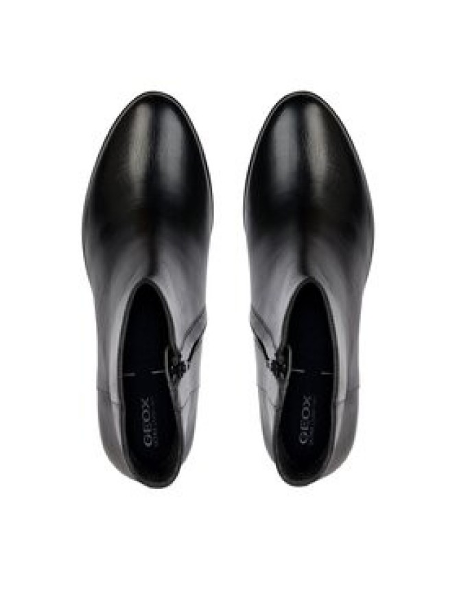 Geox Botki D Walk Pleasure 60 D36TEC 00043 C9999 Czarny