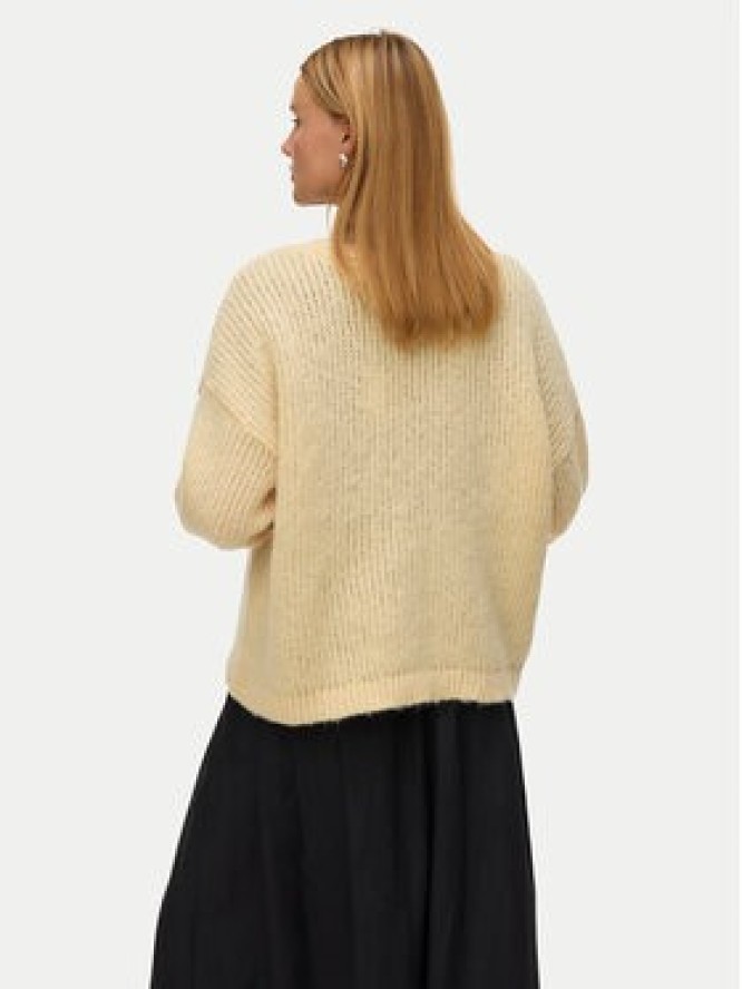 Vero Moda Kardigan Maybe 10273101 Żółty Oversize