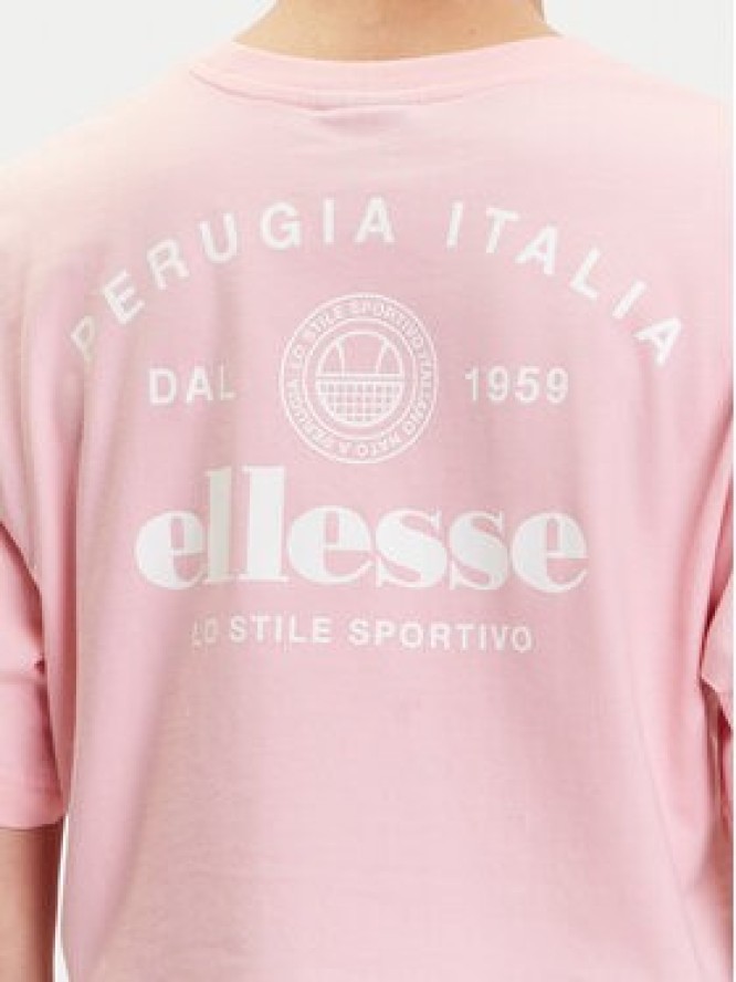 Ellesse T-Shirt Marcialla SGZ21801 Różowy Loose Fit