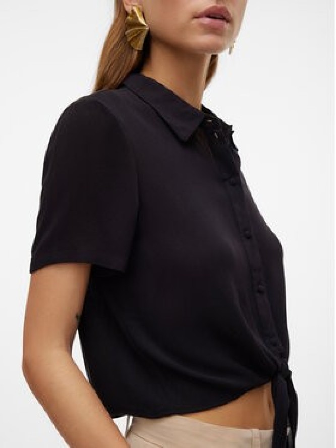 Vero Moda Koszula Menny 10303694 Czarny Relaxed Fit