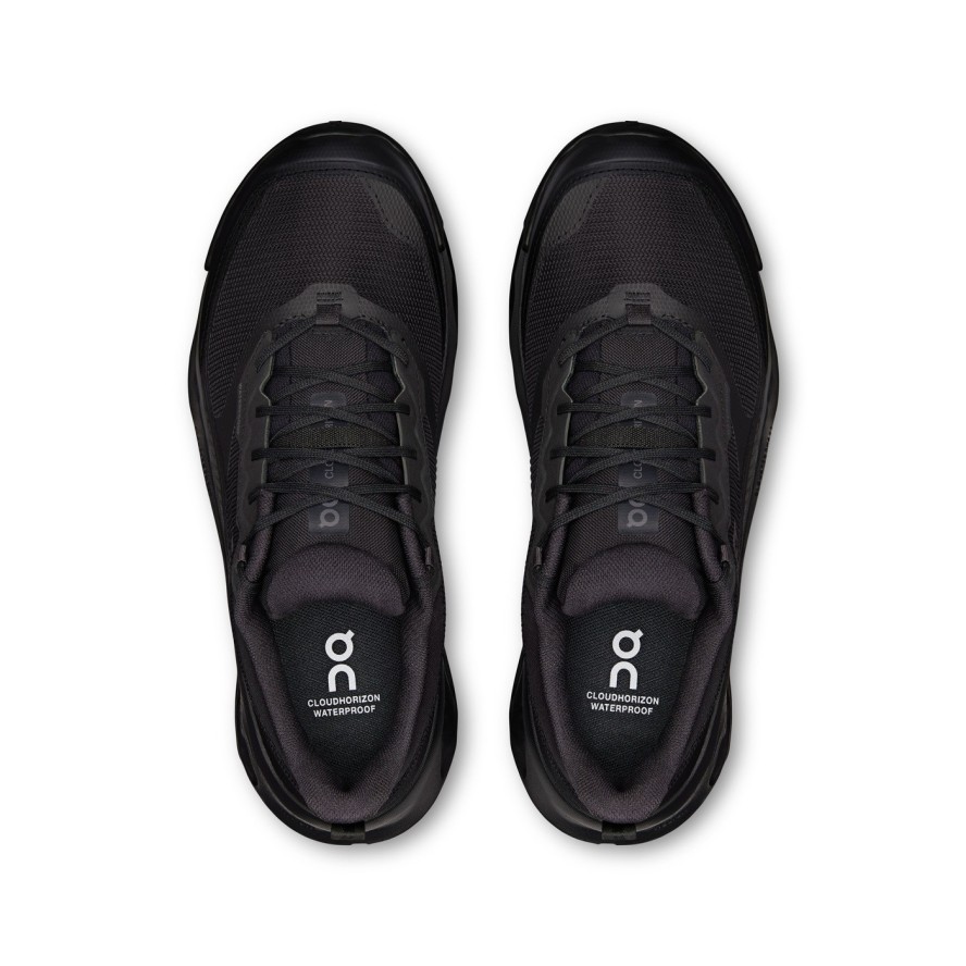 ON Cloudhorizon 2 WP Black | Black Buty hikkingowe damskie