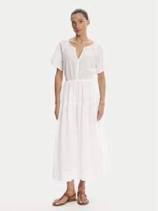 Devotion TWINS Sukienka codzienna Spirited 025.369.1G Biały Regular Fit