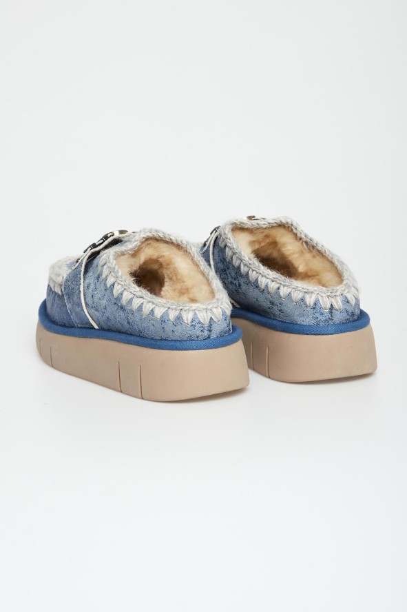 Klapki damskie skórzane mule MOU