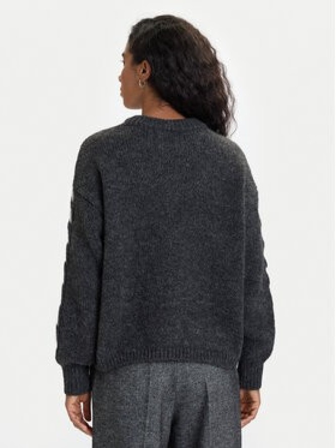 Vero Moda Sweter Ilina 10334866 Szary Loose Fit