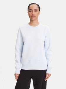 Nike Bluza Phoenix Fleece DQ5751 Błękitny Regular Fit