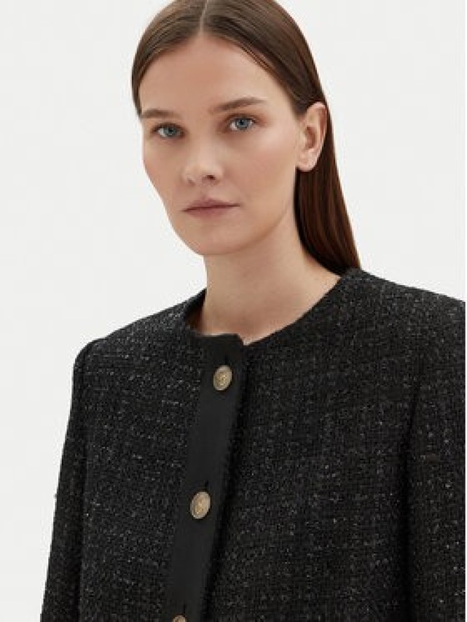 Motivi Marynarka Q607Q000741N Czarny Regular Fit