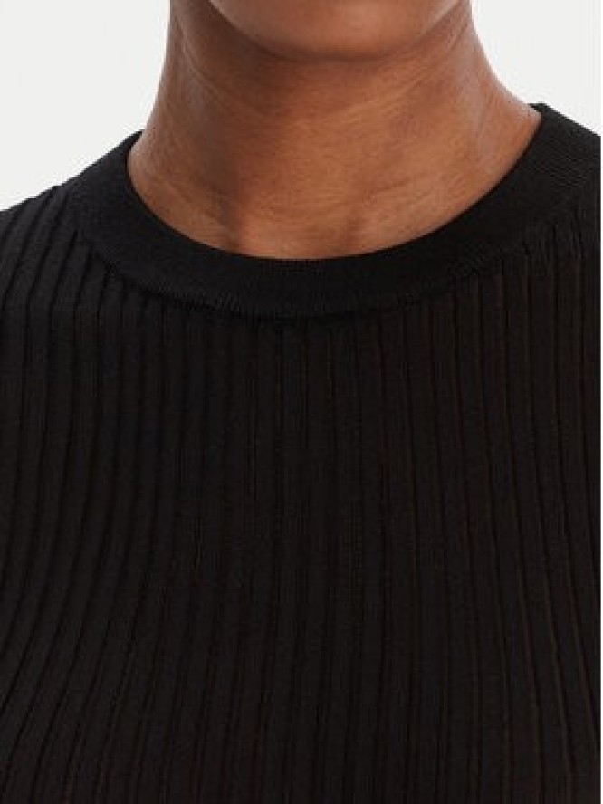 HUGO Sweter Somya_B 50554221 Czarny Slim Fit