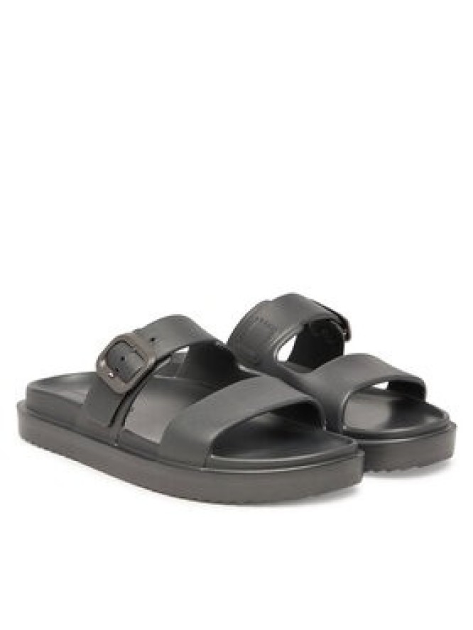Tommy Hilfiger Klapki Double Strap FW0FW09114 Szary