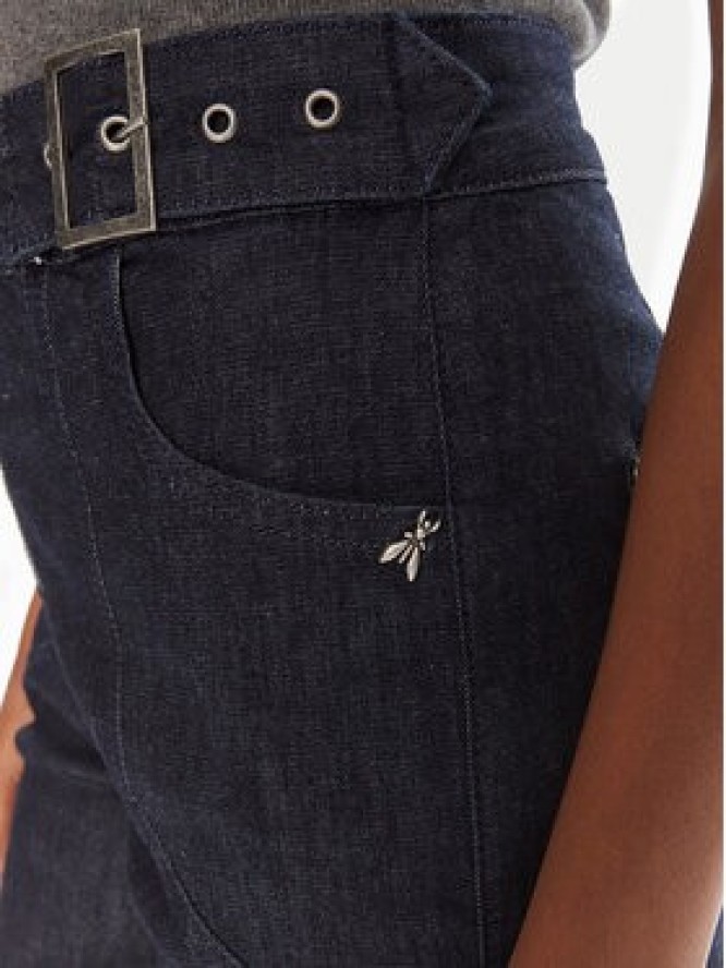 Patrizia Pepe Jeansy 8P0743 D117 S725 Granatowy Regular Fit