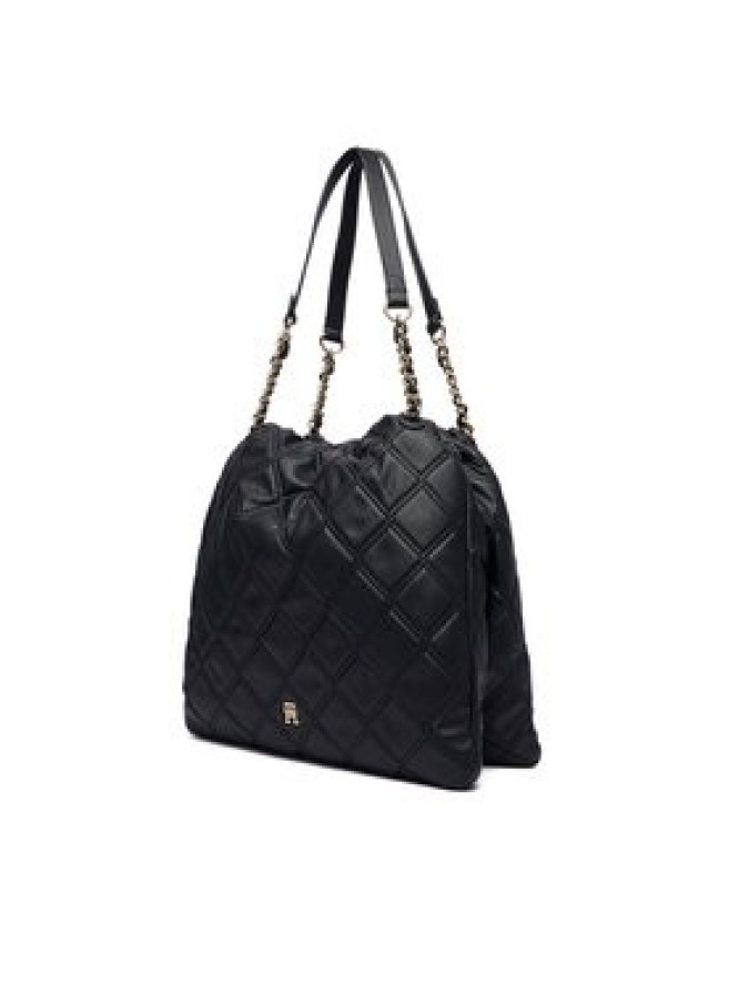 Tommy Hilfiger Torebka Th Feminine Tote AW0AW18719 Czarny