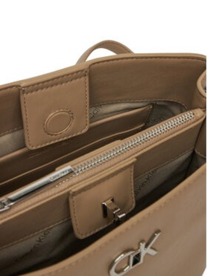 Calvin Klein Torebka Ck Bucket Bag K60K612803 Beżowy