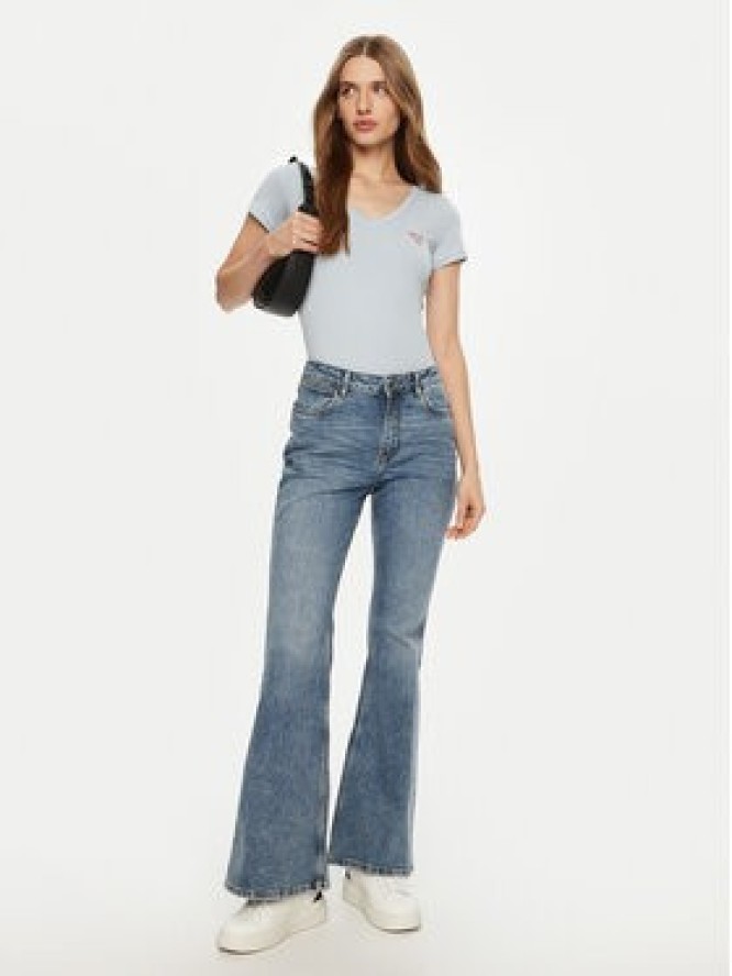 Guess T-Shirt 159539 Zielony Classic Fit