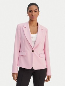 Fracomina Marynarka FR26SJ1001W42901 Różowy Regular Fit