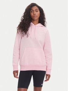 Under Armour Bluza Ua Rival 1379500 Różowy Loose Fit