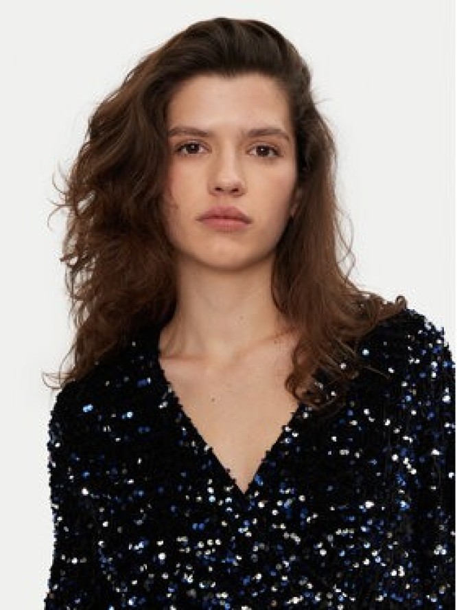 Pieces Sukienka koktajlowa 17133626 Czarny Slim Fit