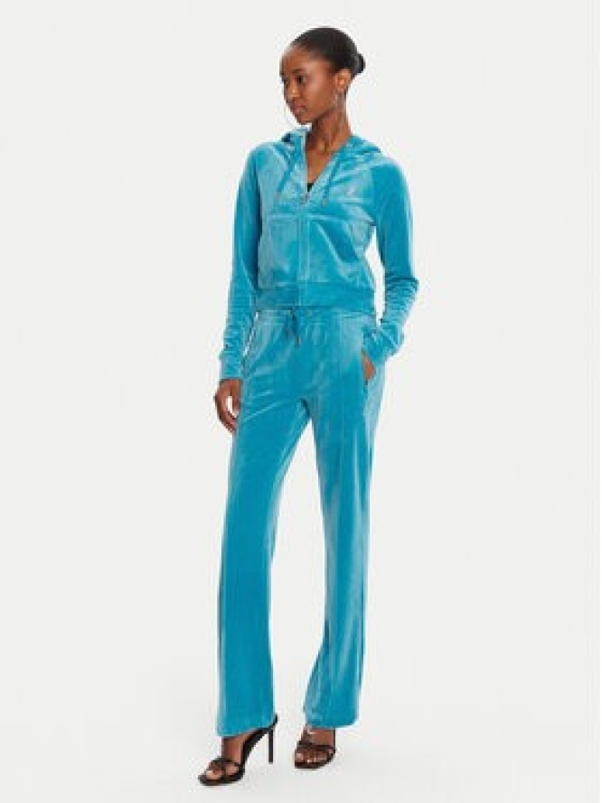 Juicy Couture Spodnie dresowe Tina JCAPW045 Niebieski Regular Fit