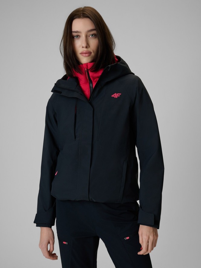 4F Kurtka trekkingowa membrana 10000 damska - czarna L