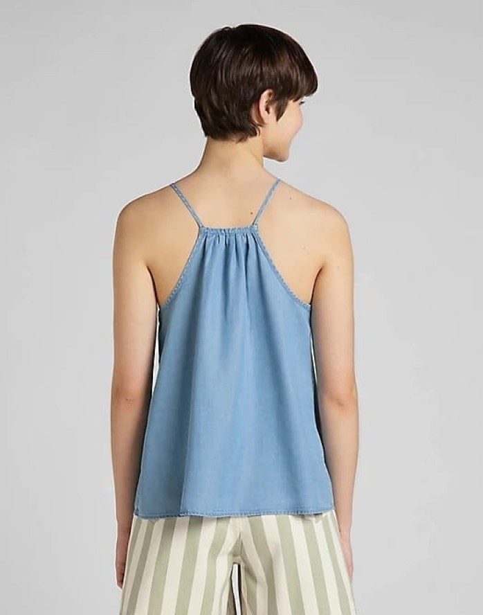 LEE CAMI DAMSKA BLUZKA ARCTIC ICE L46ETSUW 112145213