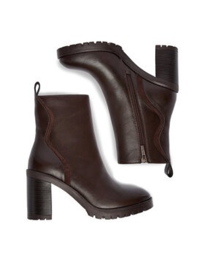 JENNY Botki CEO-HY2T625-6 Brązowy