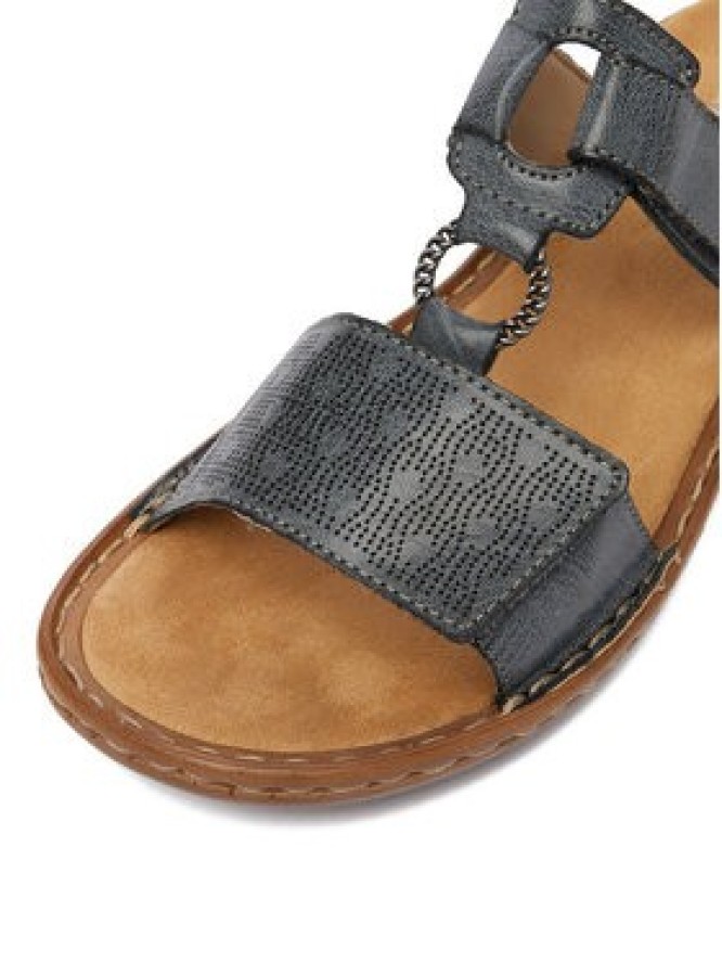 Rieker Klapki CEO-60885-12 Niebieski