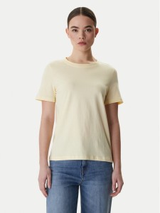 Vero Moda T-Shirt Paulina 10316991 Żółty Regular Fit