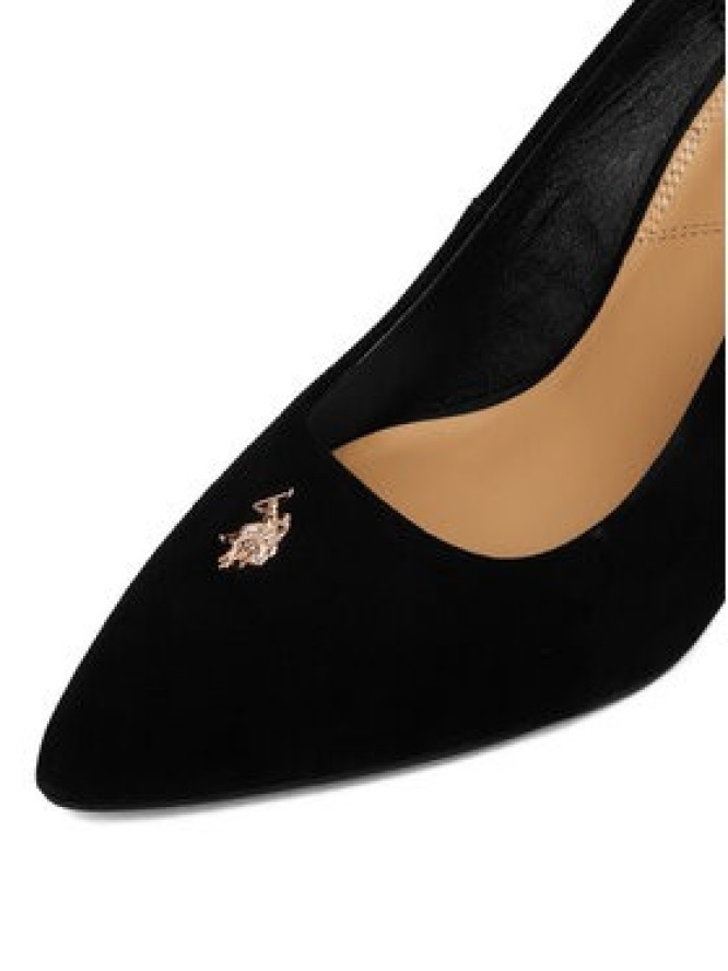 U.S. Polo Assn. Szpilki EO-JACLYN002W/GL1 Czarny