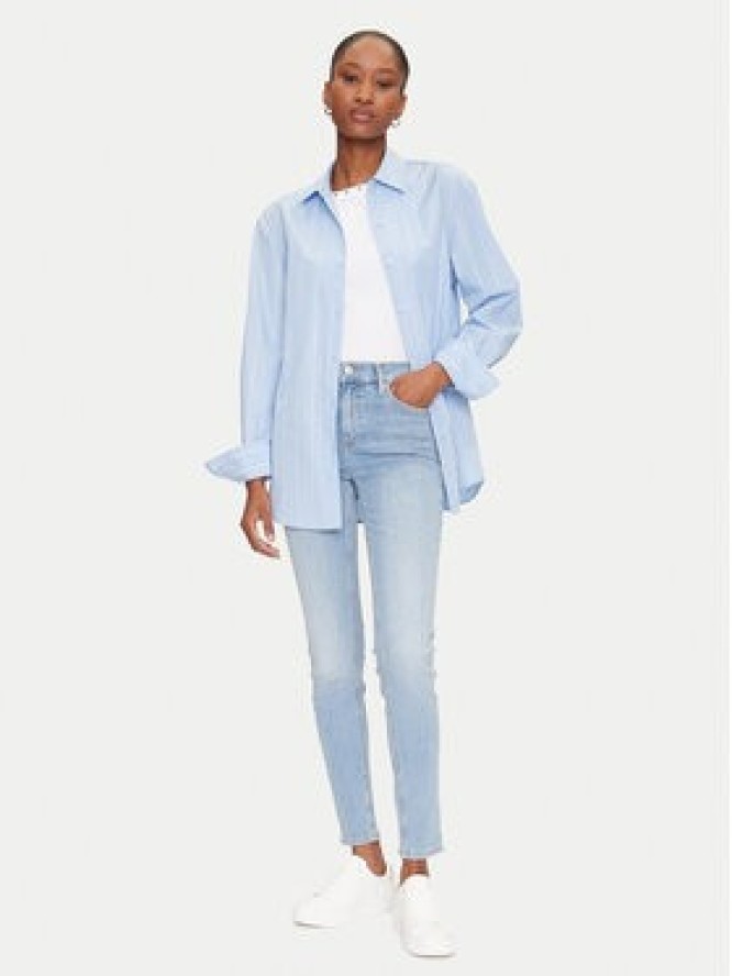 Tommy Jeans Jeansy Nora DW0DW20651 Niebieski Skinny Fit