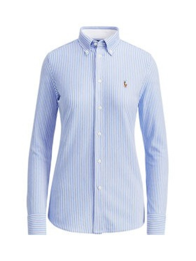 Polo Ralph Lauren Koszula Oxford 211664416 Błękitny Slim Fit