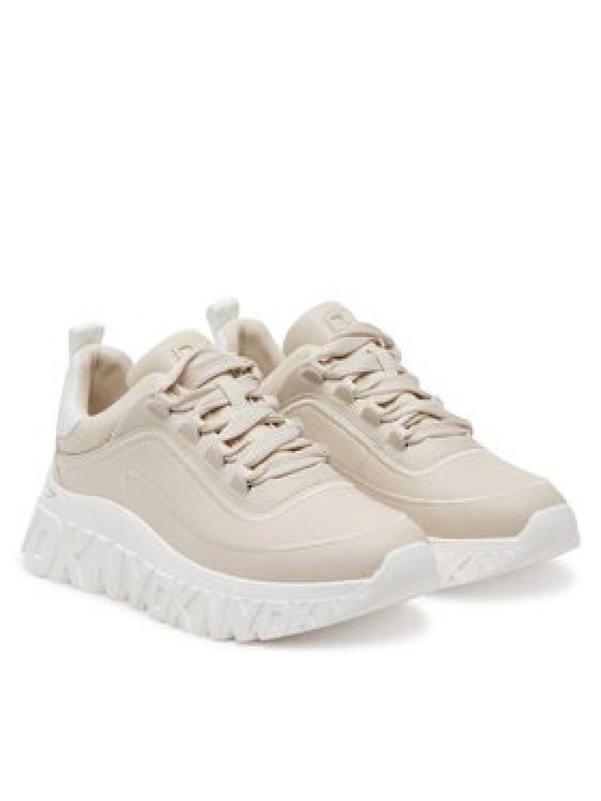 DKNY Sneakersy K1522639 Brązowy