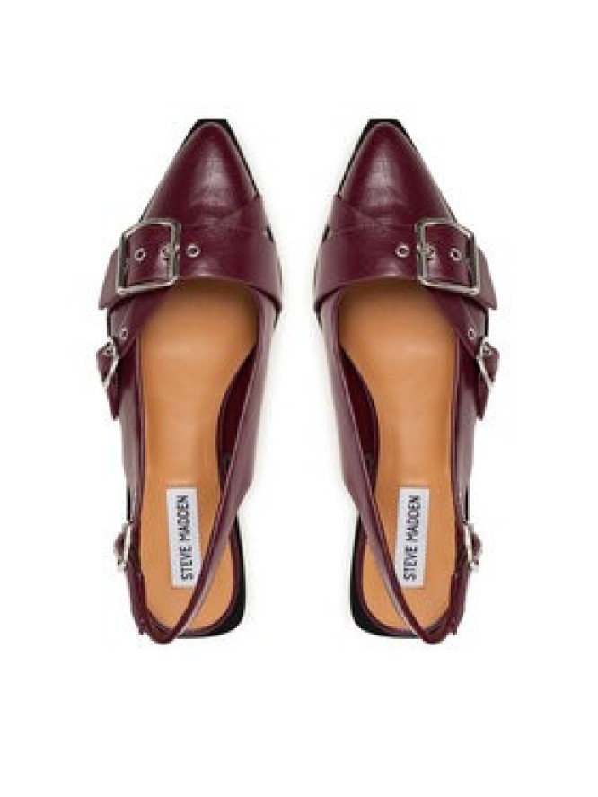 Steve Madden Baleriny SM11003901 Bordowy