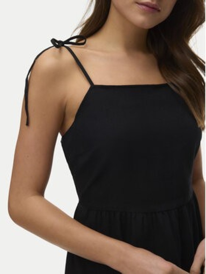 Vero Moda Sukienka letnia Mymilo 10340527 Czarny Regular Fit